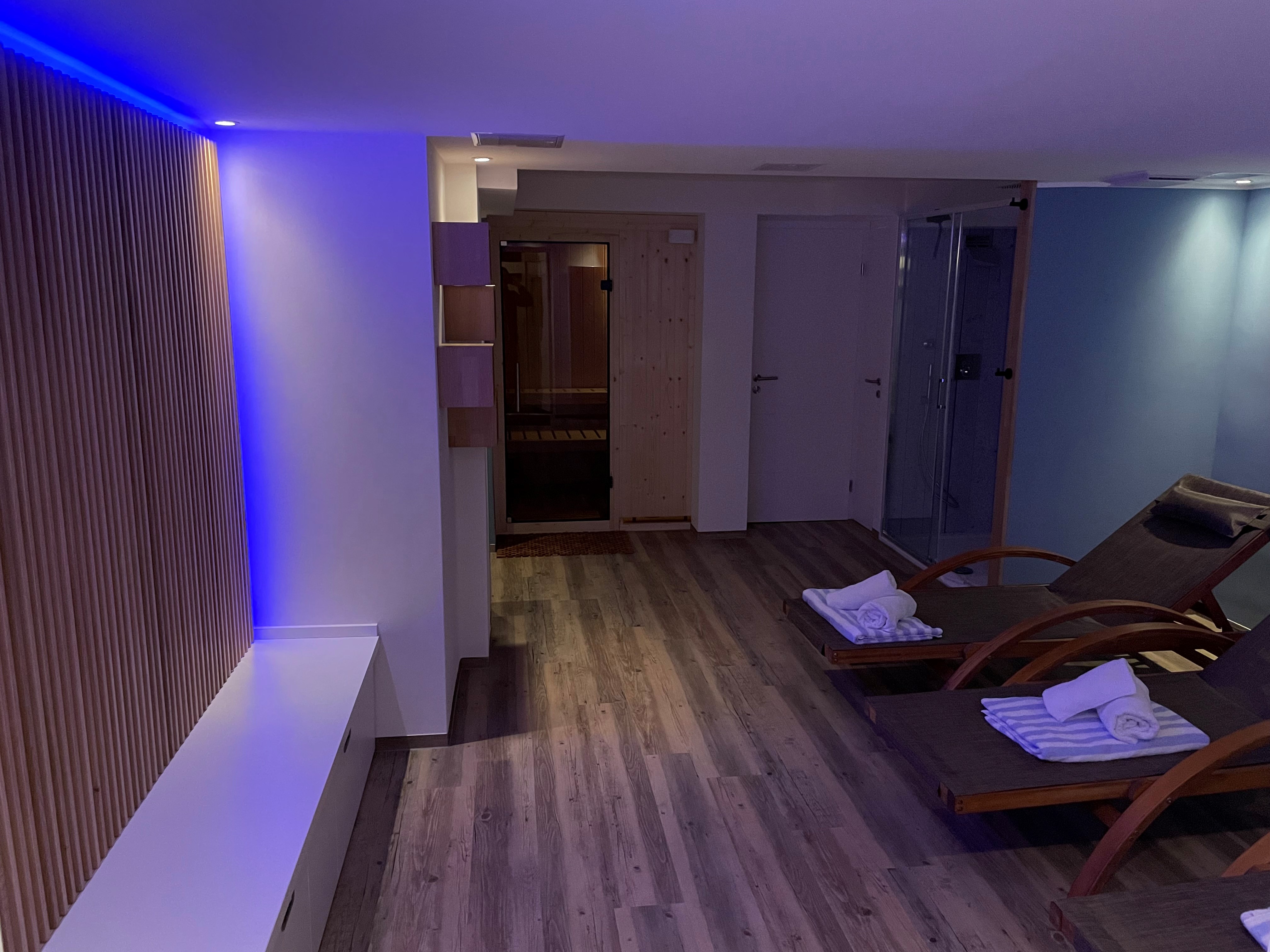 Private Sauna im Hotel meerblau