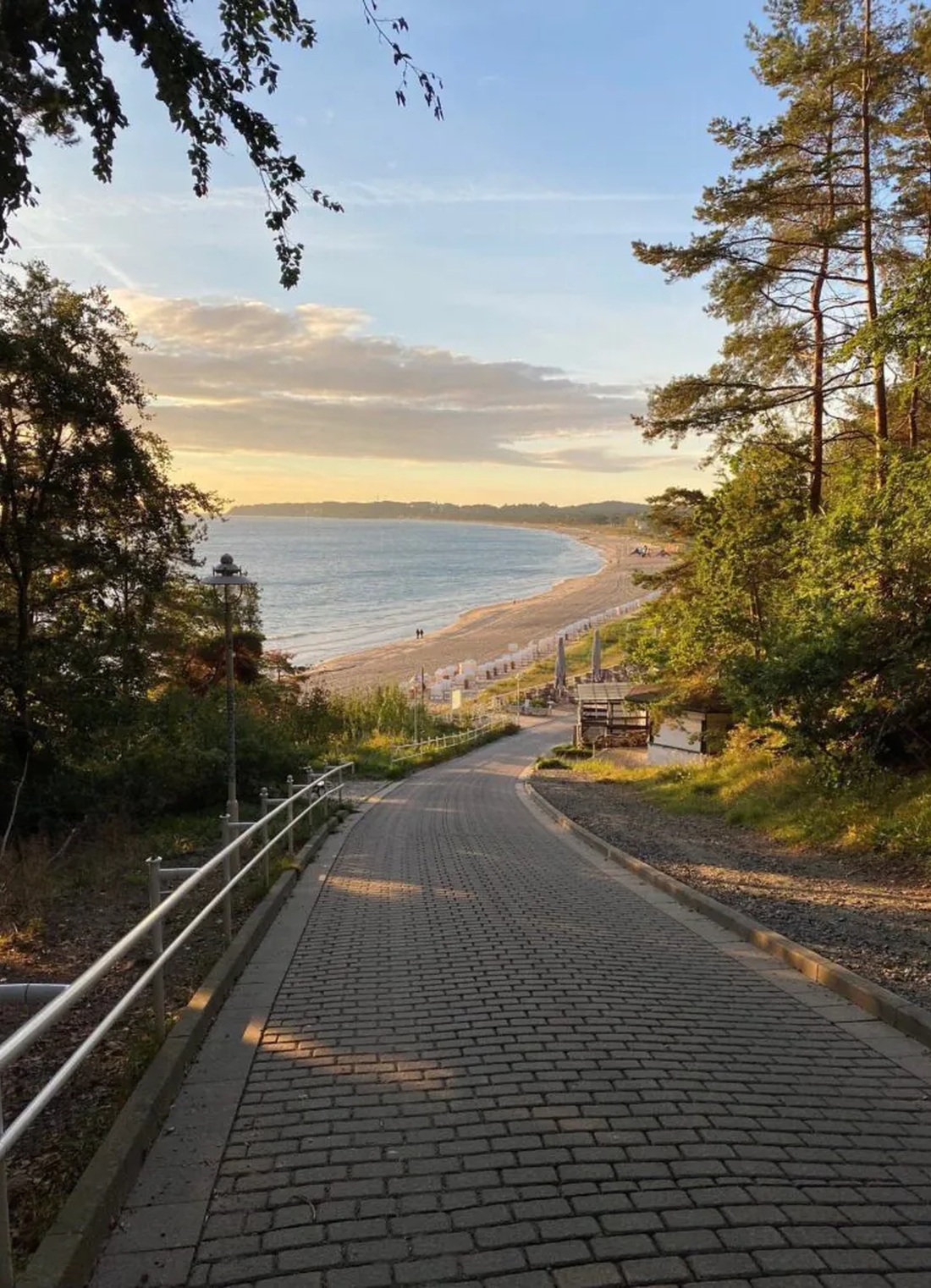 Weg zum Meer in Sellin auf Rügen